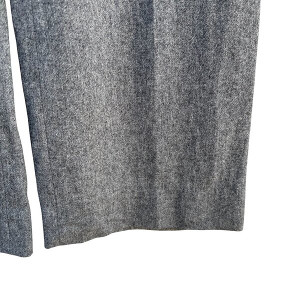 Levis For Me Vintage 70s High Waisted Wide-Leg Wool Dress Pants Front Pockets - Picture 7 of 9